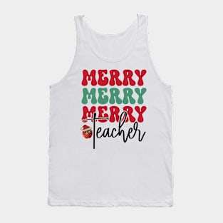 Merry Teacher Tank Top